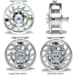 Hatch Outdoor HATCH Iconic 9 Plus Flugrullar 10 Hatch Outdoor HATCH Iconic 9 Plus Flugrullar -Flugor säljbutik 9plus clear blue