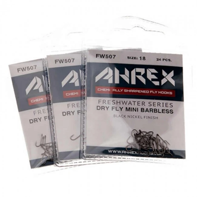 Ahrex Hook AHREX FW507 – DRY FLY MINI – BARBLESS 4 Ahrex Hook AHREX FW507 – DRY FLY MINI – BARBLESS - Bild 2