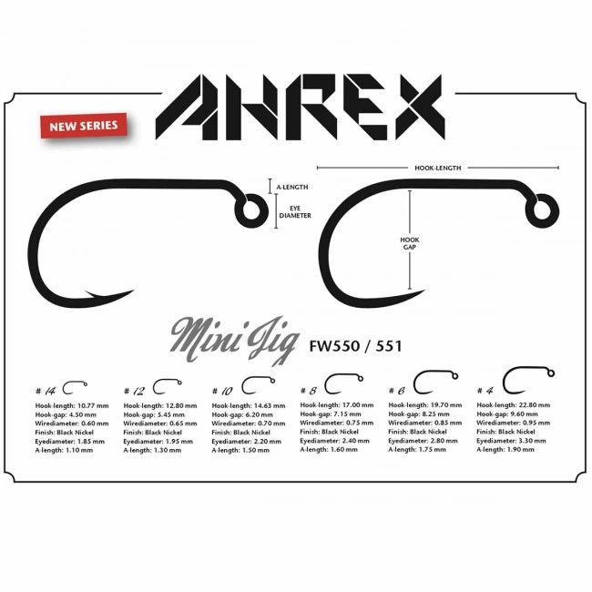 Ahrex Hook Ahrex FW 550 Jiggkrok 4 Ahrex Hook Ahrex FW 550 Jiggkrok - Bild 2
