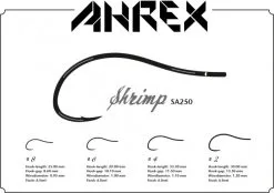 Ahrex Hook AHREX SA250 Shrimp -Flugor säljbutik ahrex sa250 spec