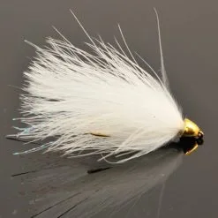 Flyfishing Masters Tungsten Conehead Leech White