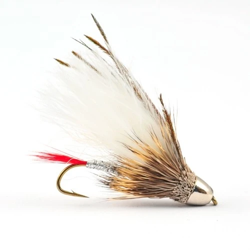 Conehead Marabou Muddler White 3 Conehead Marabou Muddler White