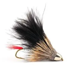 Conehead Marabou Muddler Black