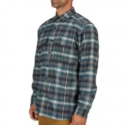 Simms Coldweather Shirt Atlantis Steel Plaid -Flugor säljbutik coldweather shirt atlantis steel plaid 4