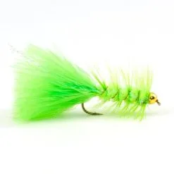 Tungsten Crystal Bugger Chartreuse