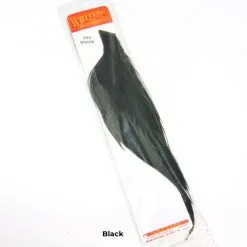 Whiting Dry Fly Hackle Pro Grade -Flugor säljbutik dry fly pro grade half black