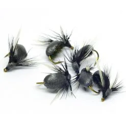Flyfishing Masters Black Foam Ant -Flugor säljbutik foam ant nz 2