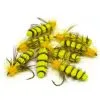 Flyfishing Masters Foam Caddis Pupa Yellow -Flugor säljbutik foampuppa yellow