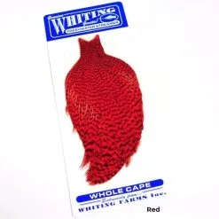 Whiting Freshwater Streamer Cape -Flugor säljbutik freshwater cape red