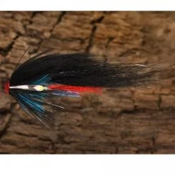 Futurefly Lax/Havsöring Zonker Tubfluga Black & Blue