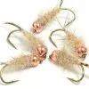 Flyfishing Masters Tungsten Koppar Harörenymf -Flugor säljbutik hares ear copper 1