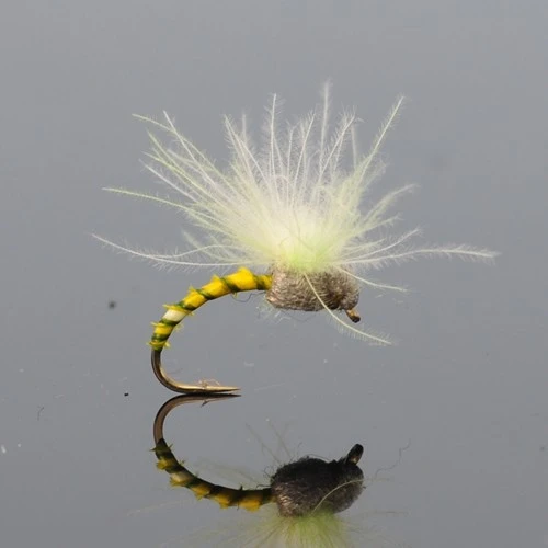 Flyfishing Masters MK Biot Emerger Olive 3 Flyfishing Masters MK Biot Emerger Olive