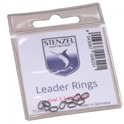 Riverge Ovala Tafsringar -Flugor säljbutik oval leader rings 31mm
