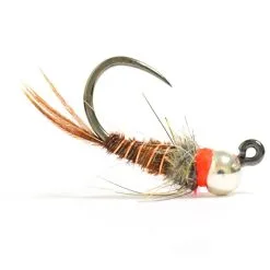 Flyfishing Masters Pheasent Tail Redstrip TS Jigg Nymf