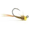 Flyfishing Masters RP's Gold Tungsten Quill Jig Nymph -Flugor säljbutik quill brown gold tsn