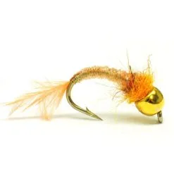Flyfishing Masters RP's Tan And Ostrich Tungsten Nymph