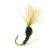 Flyfishing Masters Black And Green CDC Emerger -Flugor säljbutik shuttlecock blk greentag