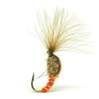 Flyfishing Masters Hares Ear And Orange CDC Emerger