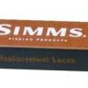 SIMMS Skosnören Svarta -Flugor säljbutik simms laces black