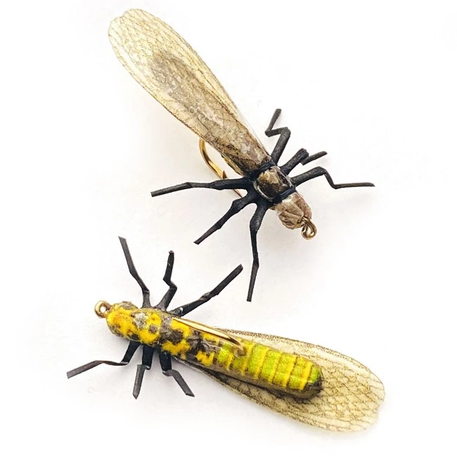 Vania Flies Olive Foam Bäckslända 3 Vania Flies Olive Foam Bäckslända