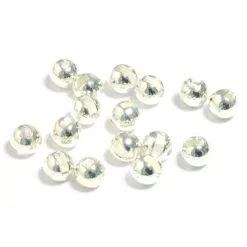 Flyfishing Masters Tungsten Skallar Med Ovalt Hål / Silver